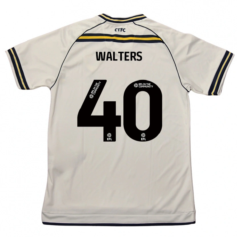 Danxen Dames Cameron Walters #40 Wit Marine Uitshirt Uittenue 2025/26 T-Shirt België