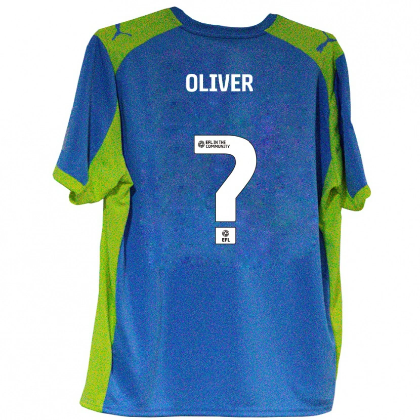 Danxen Dames Toby Oliver #0 Hemelsblauw Geel Uitshirt Uittenue 2025/26 T-Shirt België