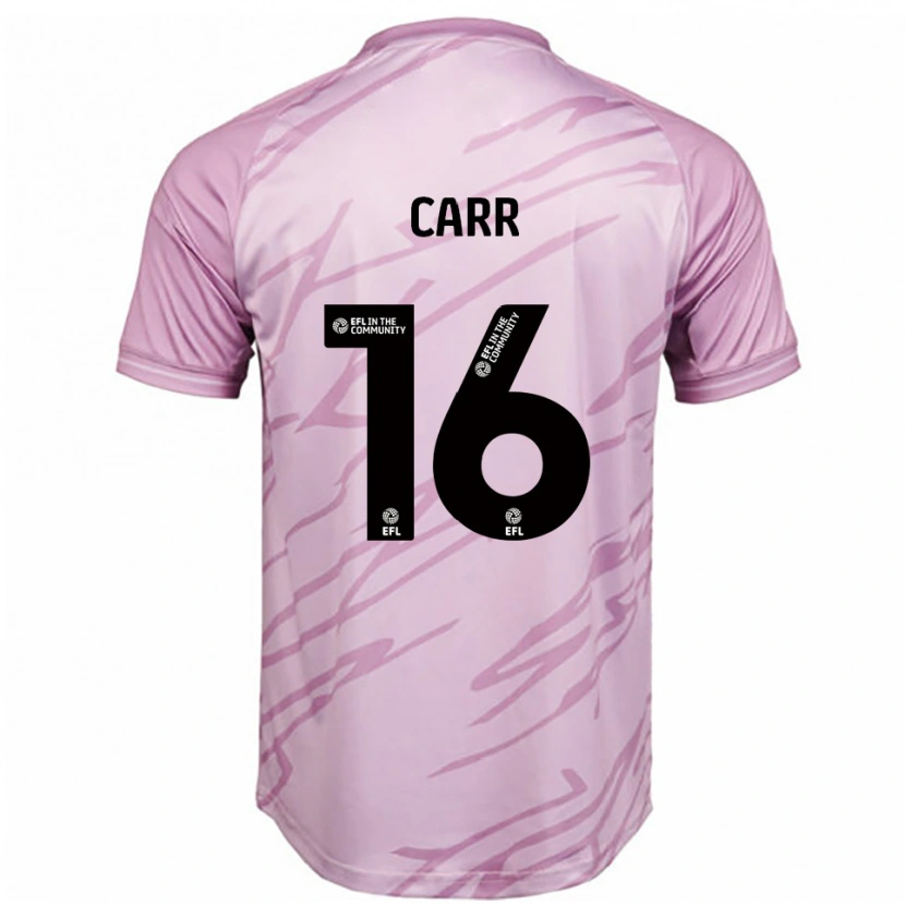 Danxen Dames Jeorgia Carr #16 Roze Zwart Uitshirt Uittenue 2025/26 T-Shirt België
