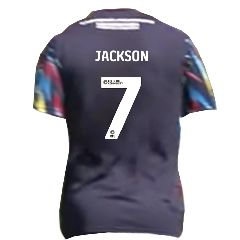 Danxen Dames Ben Jackson #7 Marine Geel Rood Uitshirt Uittenue 2025/26 T-Shirt België