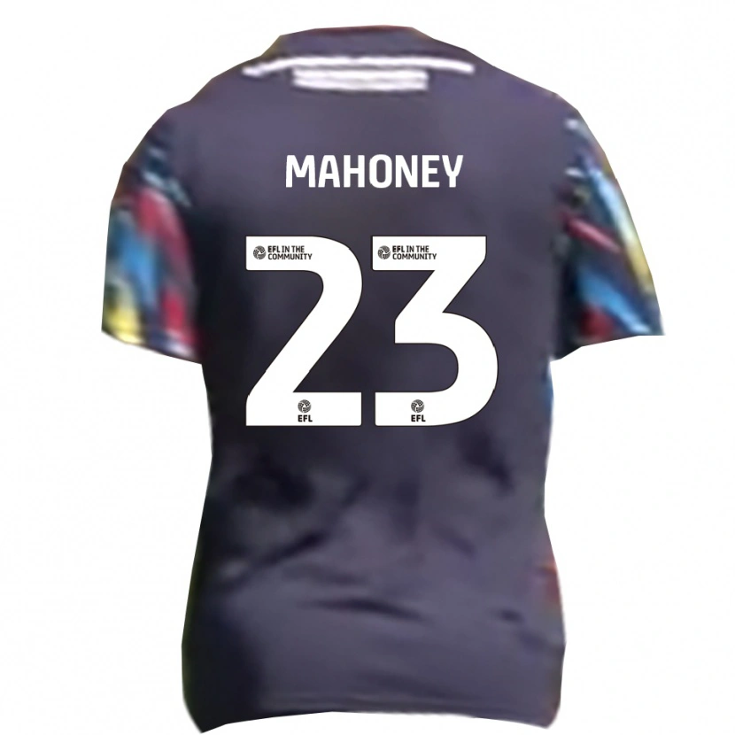 Danxen Dames Connor Mahoney #23 Marine Geel Rood Uitshirt Uittenue 2025/26 T-Shirt België