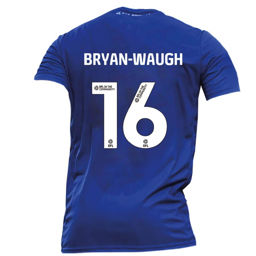 Danxen Dames Brandon Bryan-Waugh #16 Blauw Wit Uitshirt Uittenue 2025/26 T-Shirt België