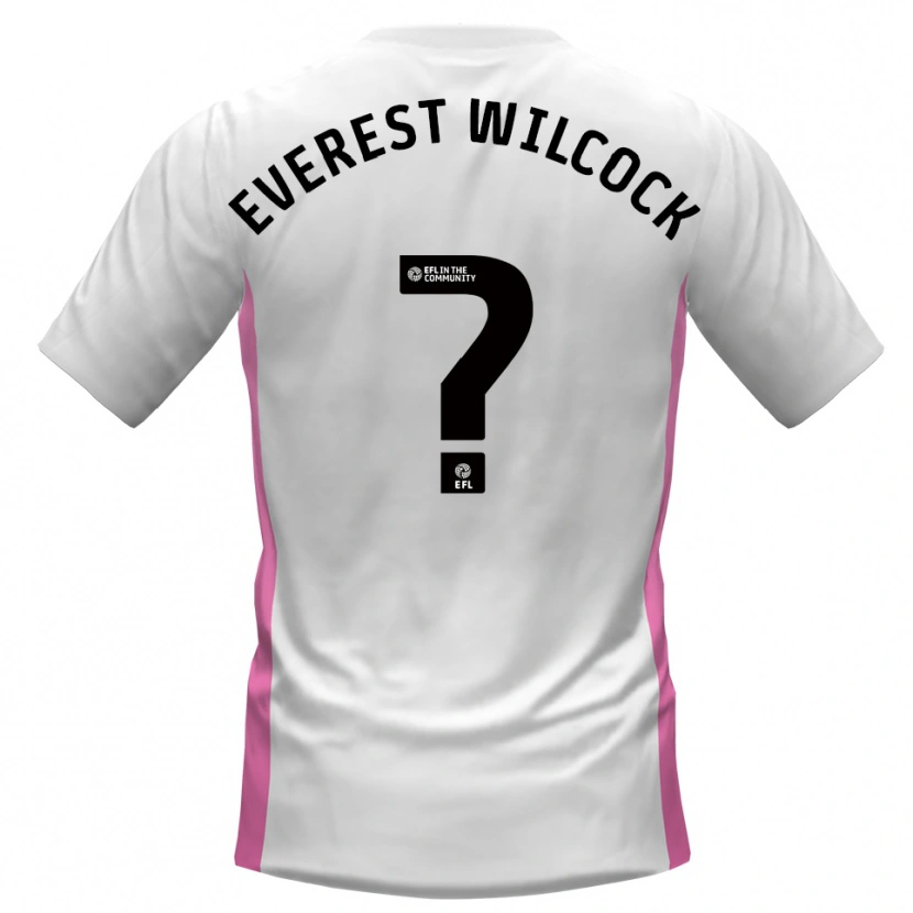 Danxen Dames Tom Everest Wilcock #0 Wit Rood Uitshirt Uittenue 2025/26 T-Shirt België
