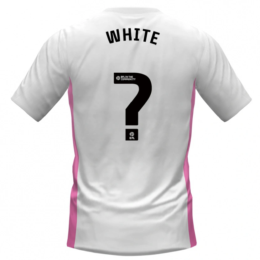 Danxen Dames Bobbie White #0 Wit Rood Uitshirt Uittenue 2025/26 T-Shirt België