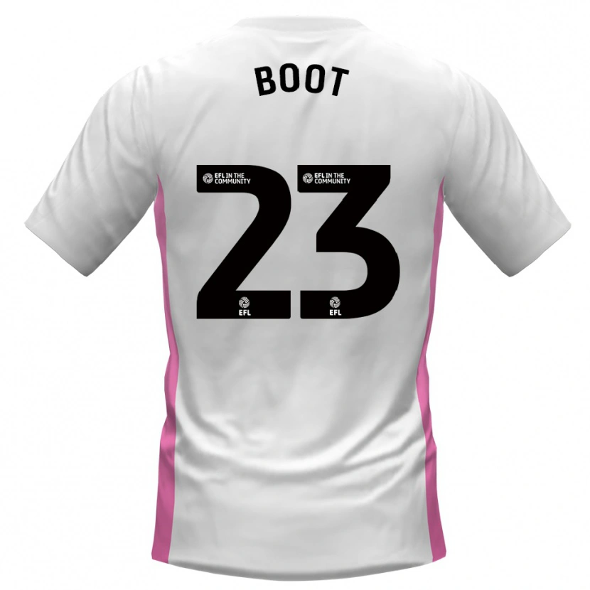 Danxen Dames Ryan Boot #23 Wit Rood Uitshirt Uittenue 2025/26 T-Shirt België