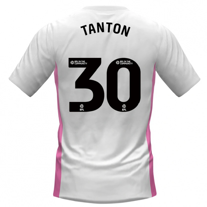 Danxen Dames Devan Tanton #30 Wit Rood Uitshirt Uittenue 2025/26 T-Shirt België