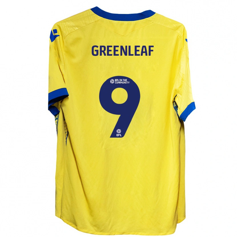 Danxen Dames Ruby Greenleaf #9 Geel Blauw Uitshirt Uittenue 2025/26 T-Shirt België