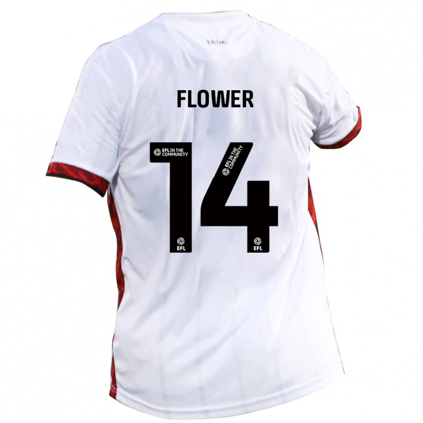Danxen Dames Louis Flower #14 Wit Rood Zwart Uitshirt Uittenue 2025/26 T-Shirt België