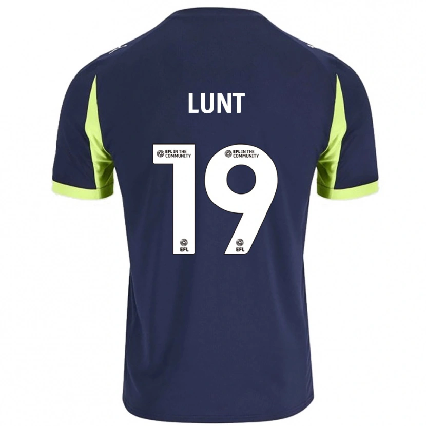Danxen Dames Owen Lunt #19 Marine Fluorescerend Groen Uitshirt Uittenue 2025/26 T-Shirt België