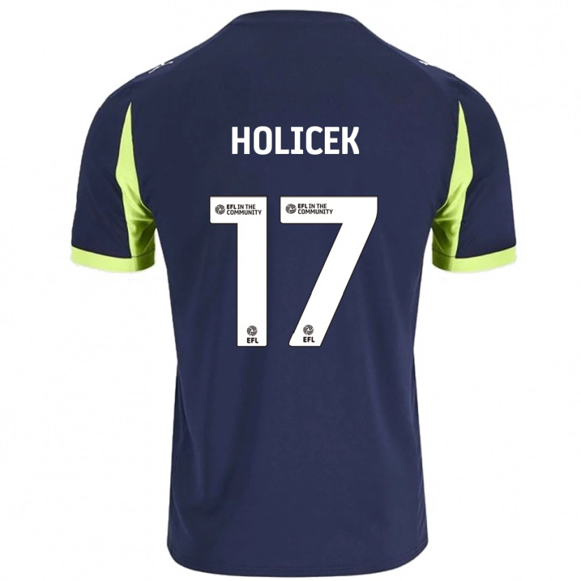 Danxen Dames Matus Holicek #17 Marine Fluorescerend Groen Uitshirt Uittenue 2025/26 T-Shirt België