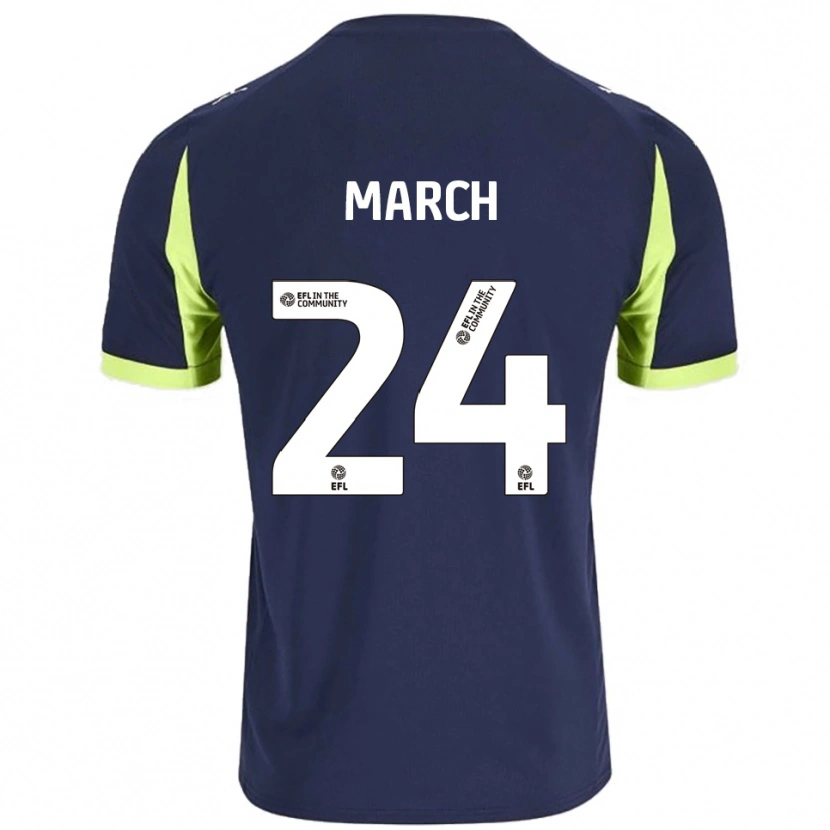 Danxen Dames Josh March #24 Marine Fluorescerend Groen Uitshirt Uittenue 2025/26 T-Shirt België