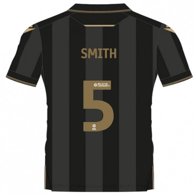 Danxen Dames Andy Smith #5 Zwart Goud Uitshirt Uittenue 2025/26 T-Shirt België