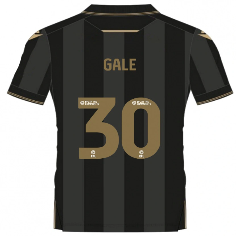 Danxen Dames Sam Gale #30 Zwart Goud Uitshirt Uittenue 2025/26 T-Shirt België