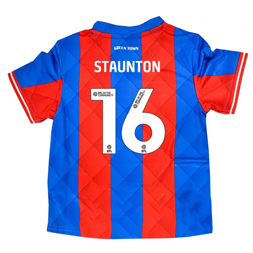 Danxen Dames Reece Staunton #16 Blauw Rood Wit Uitshirt Uittenue 2025/26 T-Shirt België