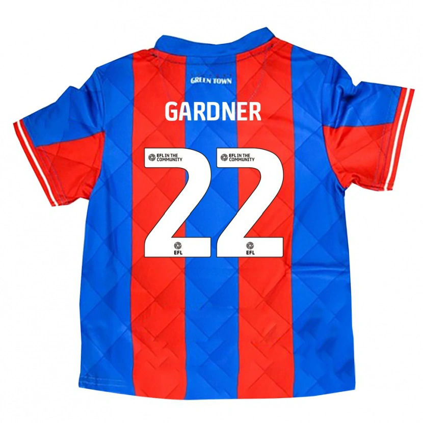 Danxen Dames Cameron Gardner #22 Blauw Rood Wit Uitshirt Uittenue 2025/26 T-Shirt België
