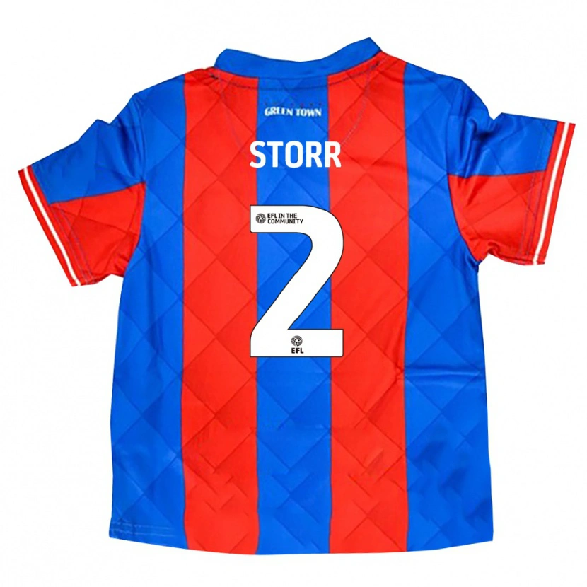 Danxen Dames Callum Storr #2 Blauw Rood Wit Uitshirt Uittenue 2025/26 T-Shirt België