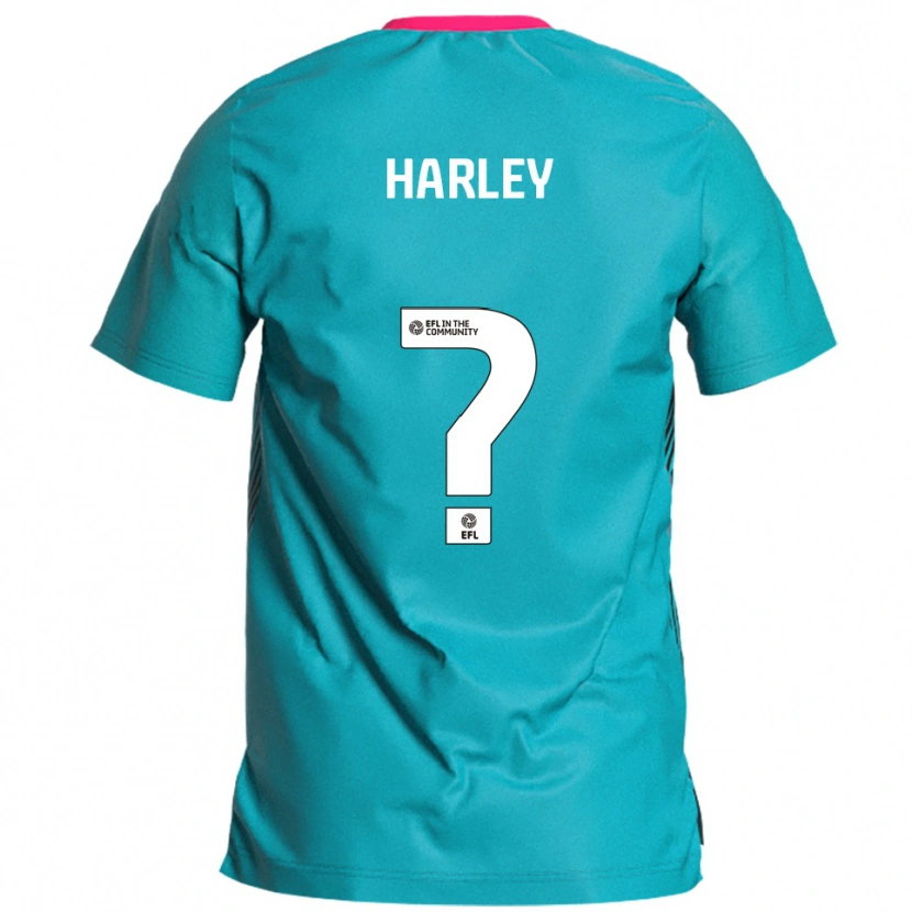Danxen Dames Tobi Harley #0 Hemelsblauw Roze Uitshirt Uittenue 2025/26 T-Shirt België