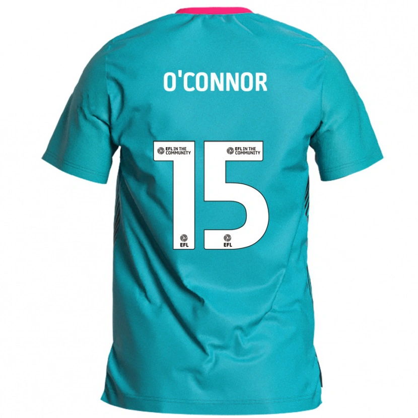 Danxen Dames Anthony O'connor #15 Hemelsblauw Roze Uitshirt Uittenue 2025/26 T-Shirt België