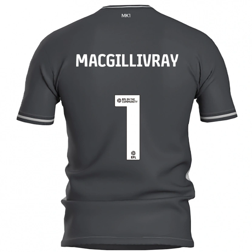 Danxen Dames Craig Macgillivray #1 Grijs Zilver Uitshirt Uittenue 2025/26 T-Shirt België