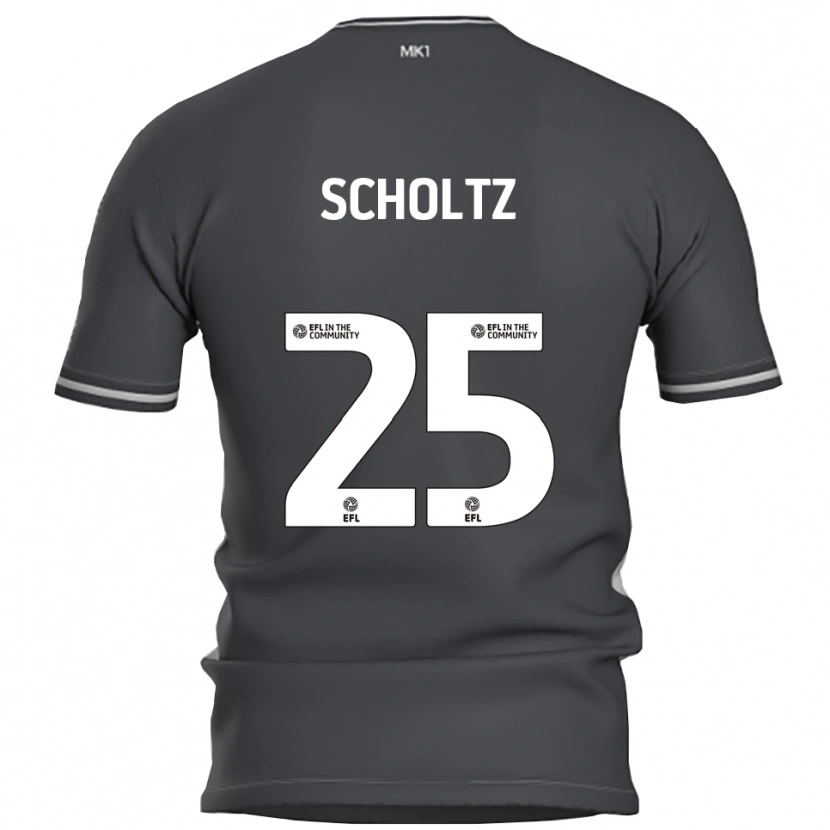 Danxen Dames Phoenix Scholtz #25 Grijs Zilver Uitshirt Uittenue 2025/26 T-Shirt België