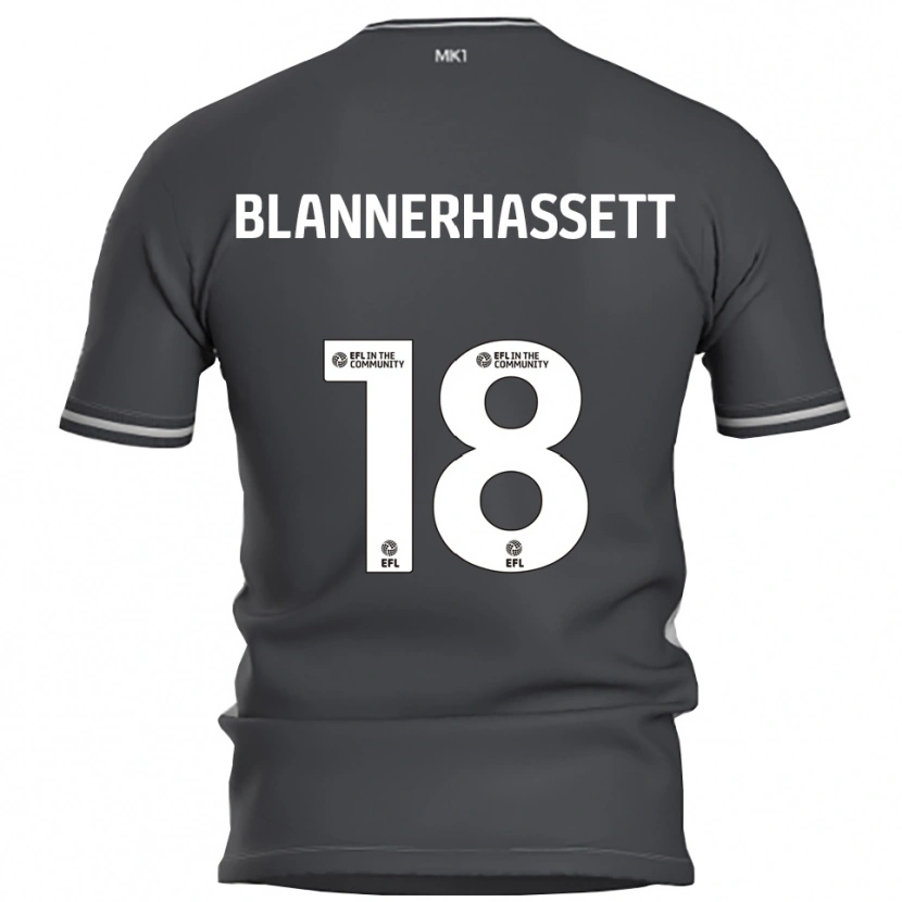 Danxen Dames Tommy Blannerhassett #18 Grijs Zilver Uitshirt Uittenue 2025/26 T-Shirt België