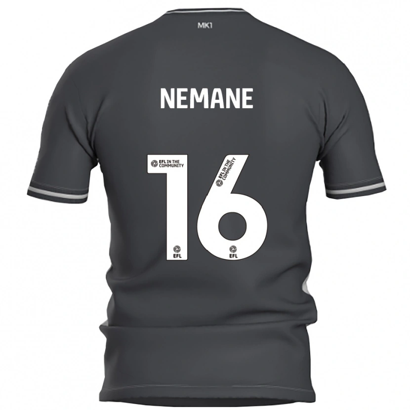 Danxen Dames Aaron Nemane #16 Grijs Zilver Uitshirt Uittenue 2025/26 T-Shirt België