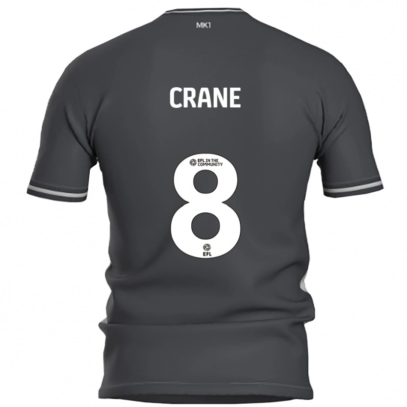 Danxen Dames Max Crane #8 Grijs Zilver Uitshirt Uittenue 2025/26 T-Shirt België