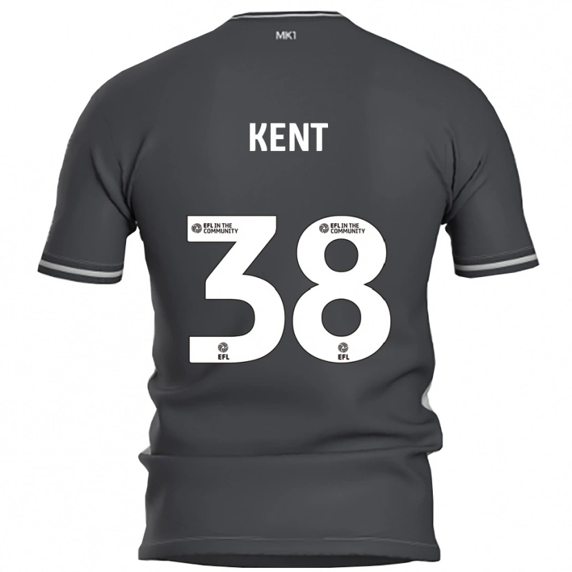 Danxen Dames Isabelle Kent #38 Grijs Zilver Uitshirt Uittenue 2025/26 T-Shirt België