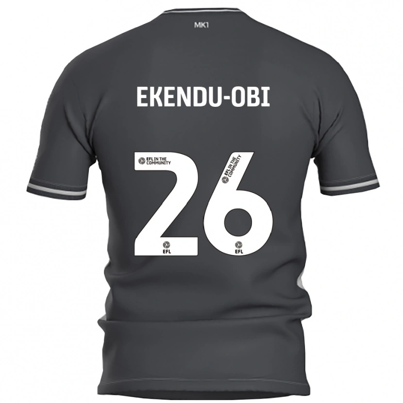 Danxen Dames Ugomma Ekendu-Obi #26 Grijs Zilver Uitshirt Uittenue 2025/26 T-Shirt België
