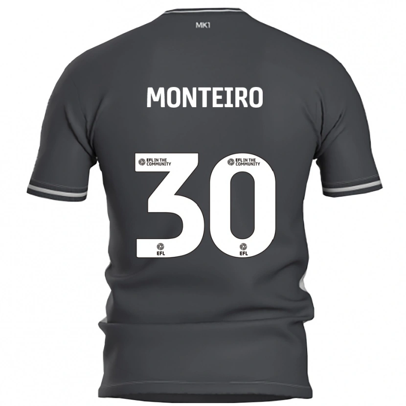 Danxen Dames Jesse Da Costa Monteiro #30 Grijs Zilver Uitshirt Uittenue 2025/26 T-Shirt België
