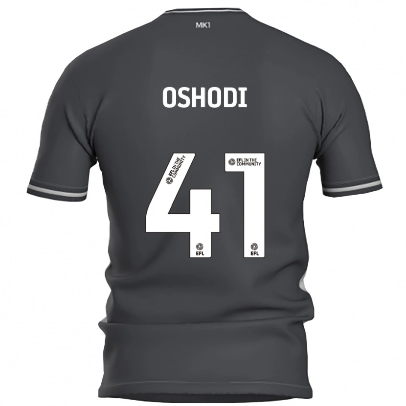 Danxen Dames Olivia Oshodi #41 Grijs Zilver Uitshirt Uittenue 2025/26 T-Shirt België