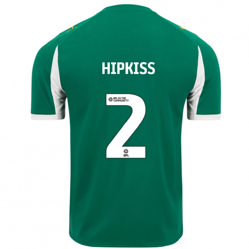 Danxen Dames Stanley Hipkiss #2 Groen Wit Uitshirt Uittenue 2025/26 T-Shirt België
