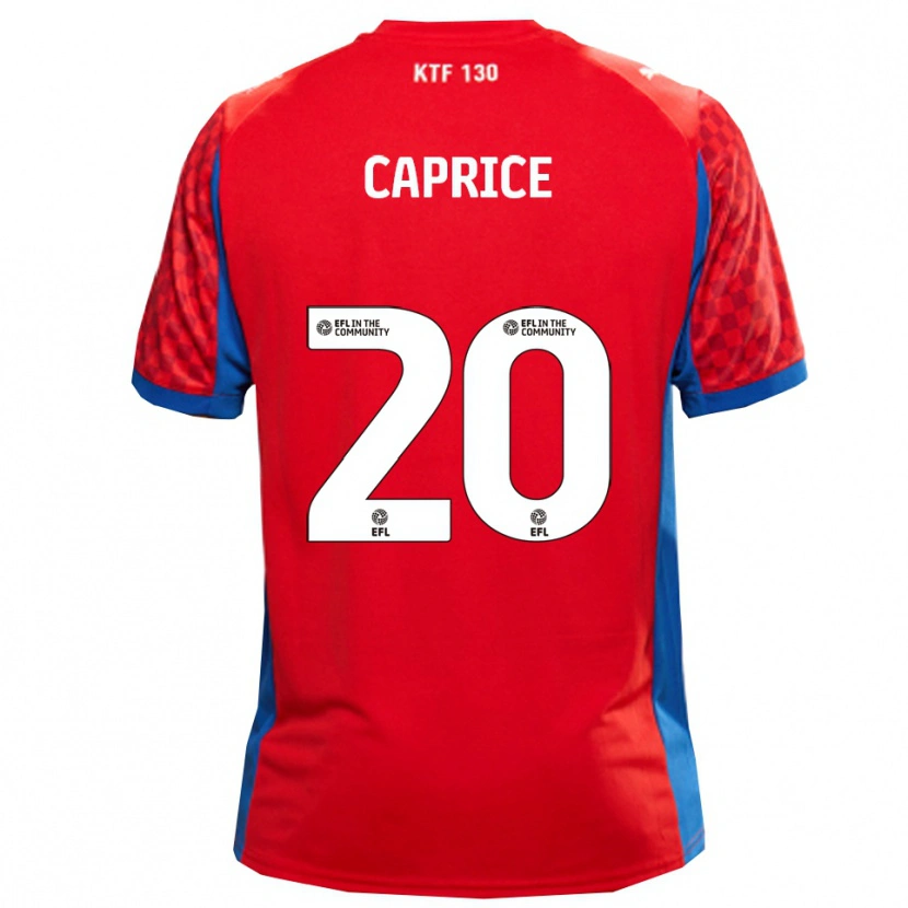 Danxen Dames Jake Caprice #20 Rood Blauw Uitshirt Uittenue 2025/26 T-Shirt België