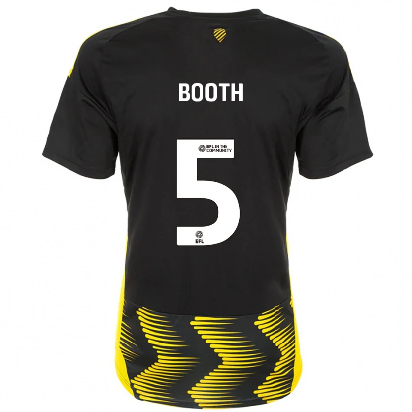 Danxen Dames Lailah Booth #5 Zwart Geel Uitshirt Uittenue 2025/26 T-Shirt België