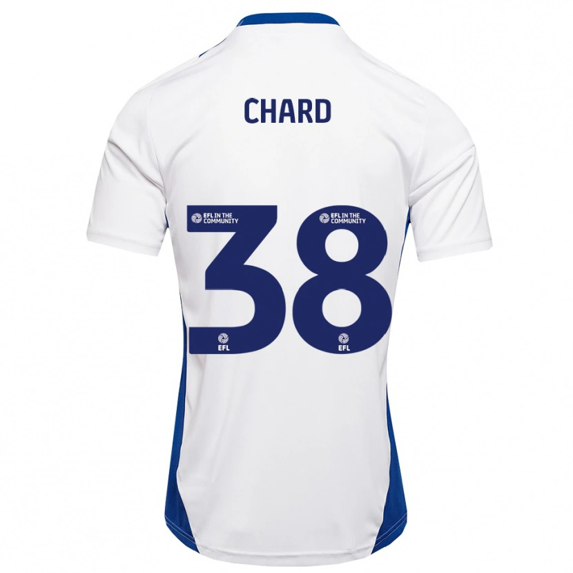 Danxen Dames Harry Chard #38 Wit Blauw Uitshirt Uittenue 2025/26 T-Shirt België