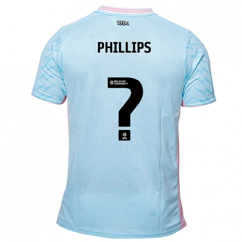 Danxen Dames Ruby Phillips #0 Hemelsblauw Roze Uitshirt Uittenue 2025/26 T-Shirt België