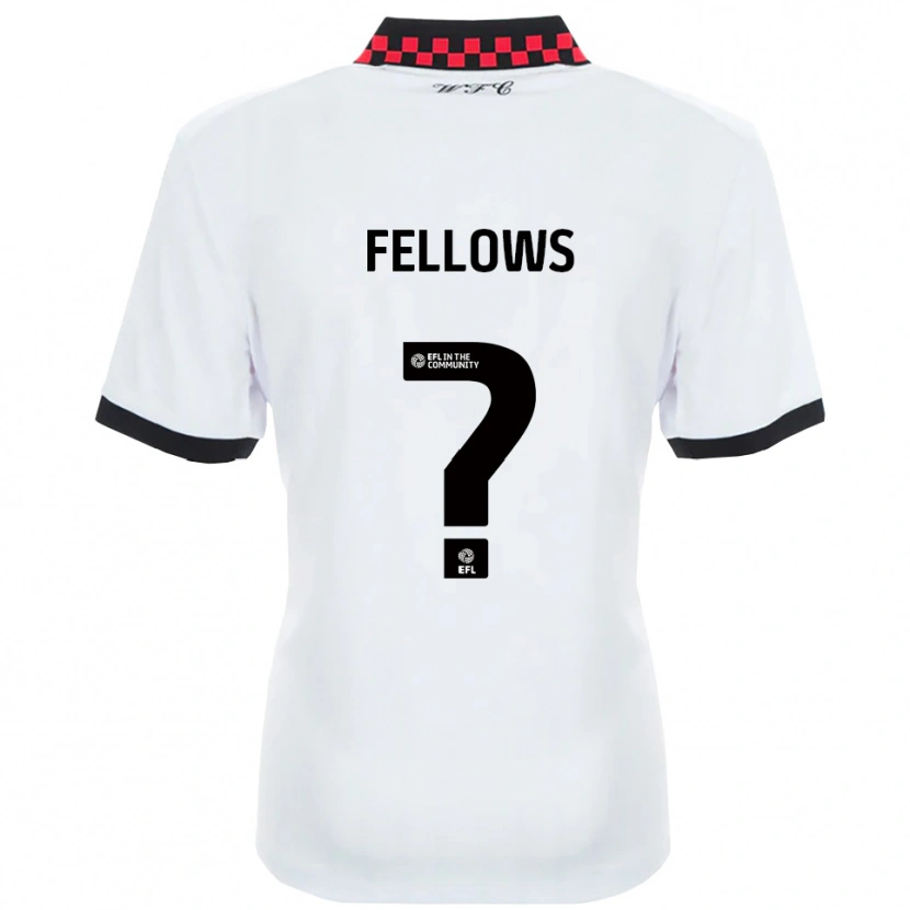 Danxen Dames Mia Fellows #0 Wit Zwart Uitshirt Uittenue 2025/26 T-Shirt België