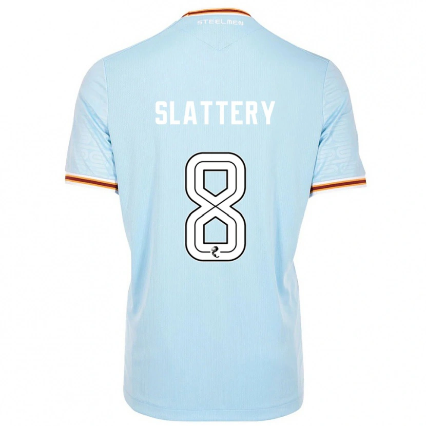 Danxen Dames Callum Slattery #8 Hemelsblauw Uitshirt Uittenue 2025/26 T-Shirt België