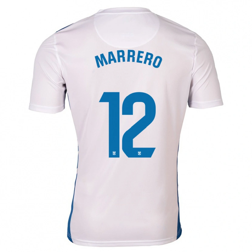 Danxen Kinderen Marcos Marrero #12 Wit Blauw Thuisshirt Thuistenue 2025/26 T-Shirt België