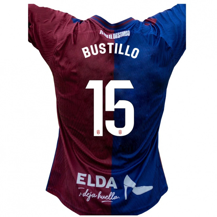 Danxen Kinderen Marcos Bustillo #15 Blauw Rood Thuisshirt Thuistenue 2025/26 T-Shirt België