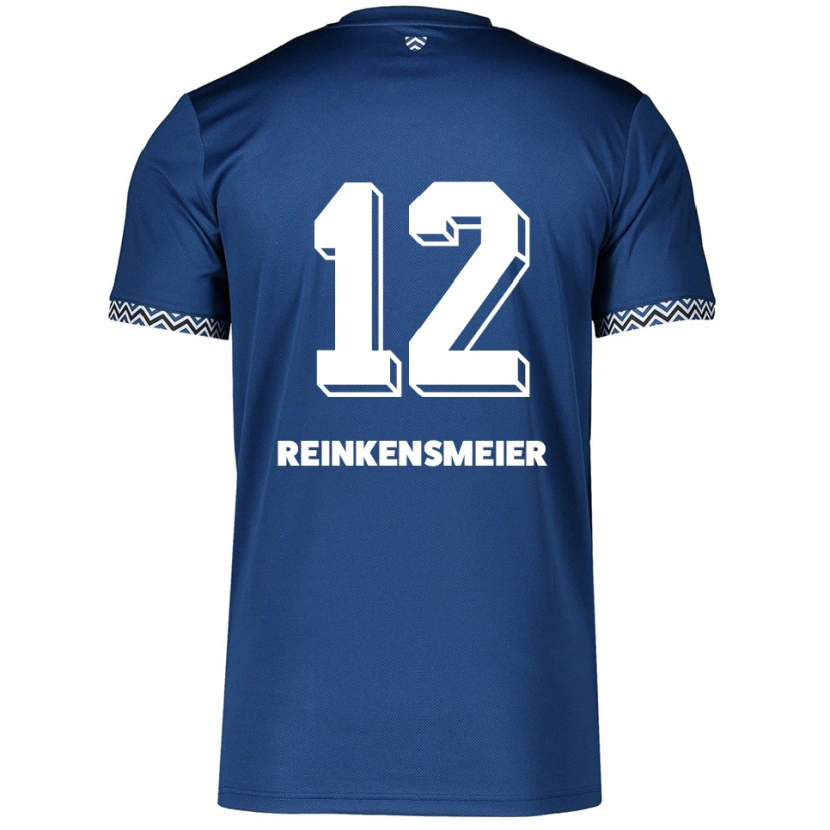 Danxen Kinderen Thandie Reinkensmeier #12 Marine Wit Thuisshirt Thuistenue 2025/26 T-Shirt België