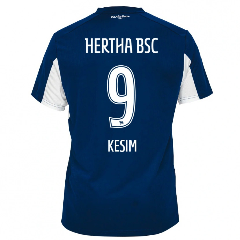 Danxen Kinderen Timur Kesim #9 Wit Blauw Thuisshirt Thuistenue 2025/26 T-Shirt België