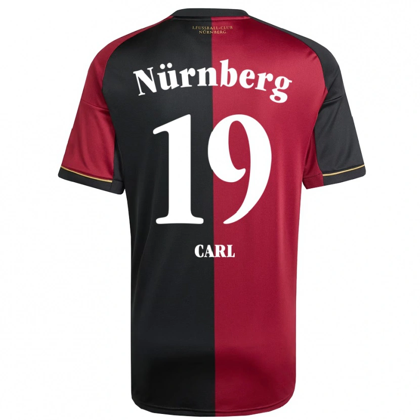 Danxen Kinderen Ferdinand Carl #19 Bordeauxzwart Thuisshirt Thuistenue 2025/26 T-Shirt België