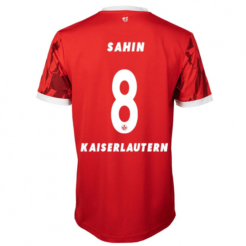 Danxen Kinderen Semih Sahin #8 Rood Wit Thuisshirt Thuistenue 2025/26 T-Shirt België