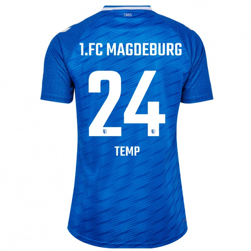 Danxen Kinderen Celine Temp #24 Blauw Wit Thuisshirt Thuistenue 2025/26 T-Shirt België