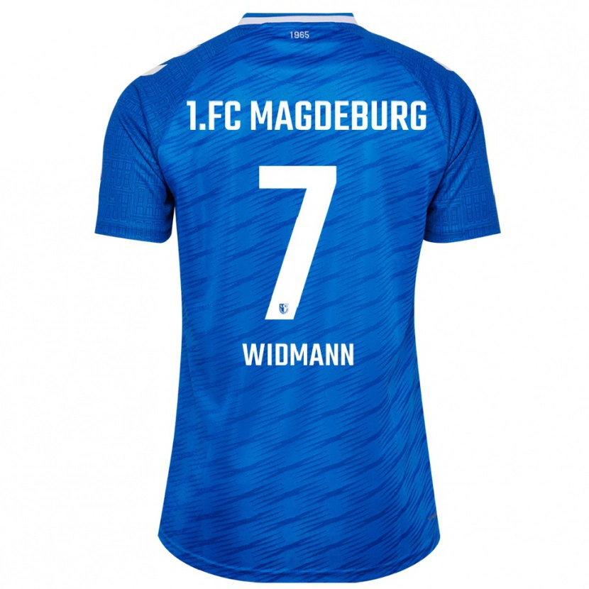 Danxen Kinderen Elisio Widmann #7 Blauw Wit Thuisshirt Thuistenue 2025/26 T-Shirt België