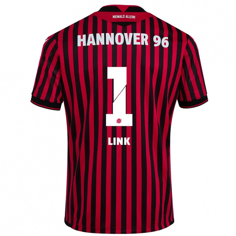 Danxen Kinderen Jannis Link #1 Rood Zwart Thuisshirt Thuistenue 2025/26 T-Shirt België