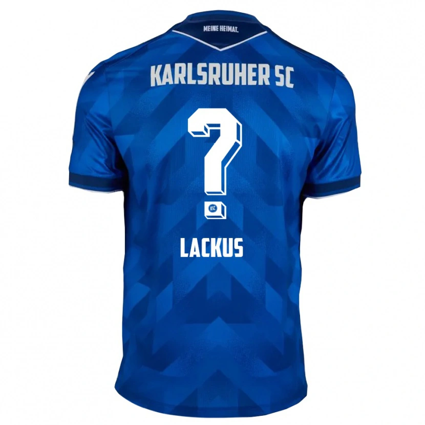 Danxen Kinderen Johanna Lackus #0 Blauw Wit Thuisshirt Thuistenue 2025/26 T-Shirt België