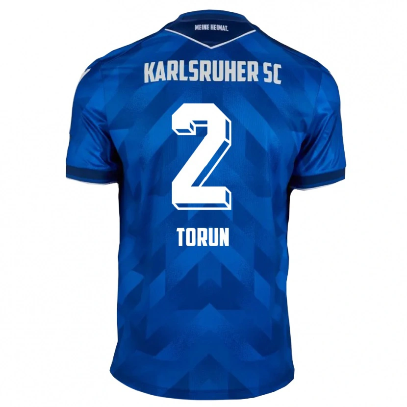 Danxen Kinderen Mete Torun #2 Blauw Wit Thuisshirt Thuistenue 2025/26 T-Shirt België