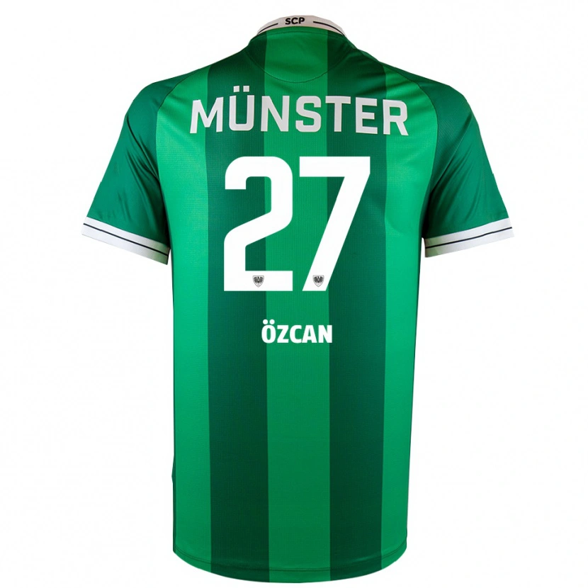 Danxen Kinderen Kenan Özcan #27 Groen Wit Thuisshirt Thuistenue 2025/26 T-Shirt België